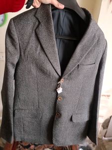 Grey Tweed Coat