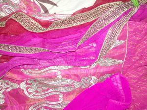 Pink Embroidered Kurta Set
