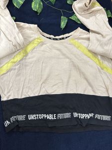 Stylish Long Sleeve Crop Top