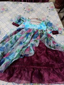 Floral Print Dress//Korean Maxi 3