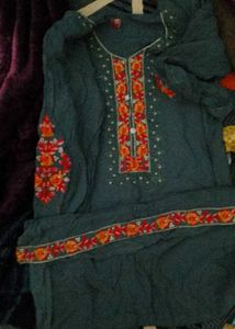 Elegant Embroidered Kurta