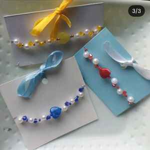 Heart Beaded Bracelets