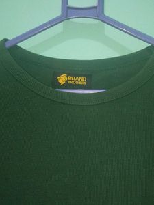 Olive Green Long Sleeve Tee