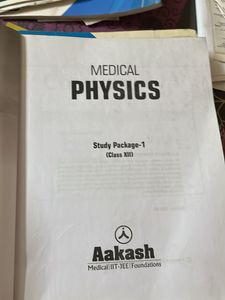 Aakash Physics Class XI &amp; XII