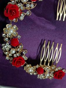 Floral Hair Comb