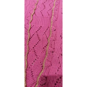 Pink Cable Knit Cardigan shrug