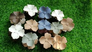 Floral Design Hair Claws