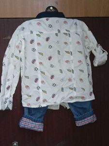 Boys&#39; Outfit: Shirt &amp; Jeans