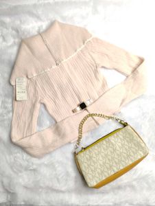 🥀♥️Korean Bow Detail Knit Top ♥️🥀