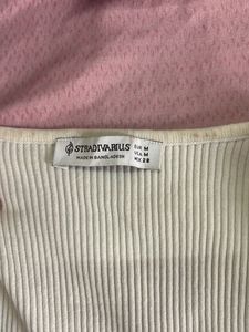 White Long Sleeve Top