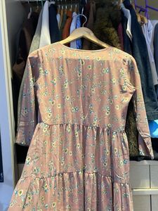 Floral Print Tiered Dress