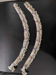 Silver Payal Anklet