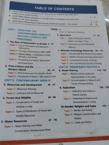 Class 10 Social Science CBSE Book