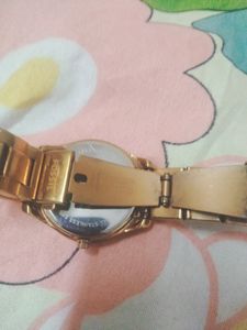 Fossil Gold Watch