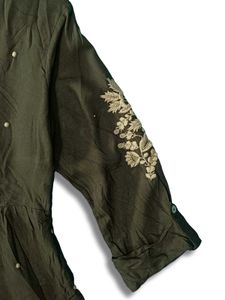 Stylish Embroidered Tunic Dress