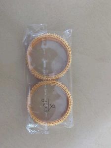 Gold Plated Bangle Set.