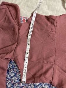 Elegant Mauve Layered Dress