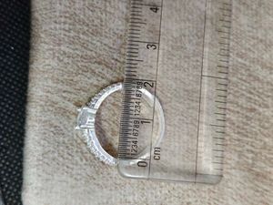 Pure Silver Ring Look Like Diamond