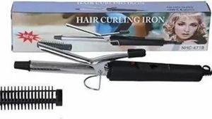 Hair Curling Iron with Brush