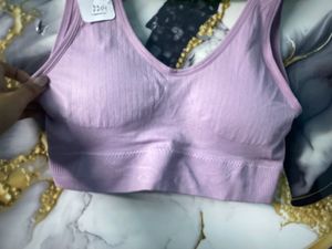 Lilac Comfort Bra