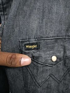 Wrangler Denim Western Shirt