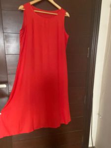 Elegant Pink &amp; Orange Layered kurta (xl)