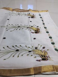 Dailywear Embroidered Saree