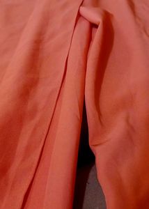 Asymmetric Skirt Plazo Front Slit
