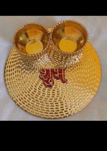 Decorative  Diya Plate