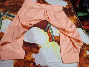 Elegant Peach Embroidered Kurta Set