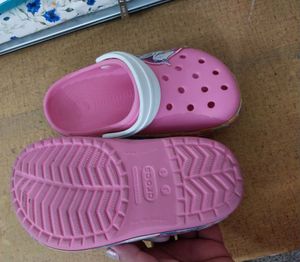 Pink CROCS