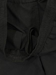 Black mid waist pants