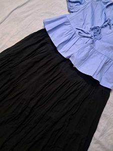 Long A-Line Skirt