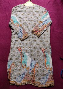 Vintage Paisley Print Blouse