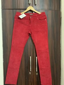 Red Corduroy Pants