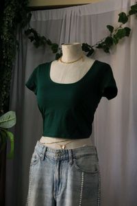 H&amp;M Green Fitted Too