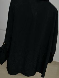 Vintage Black/Creamish Loose Fit Shirt (UNISEX)