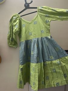 Tiered Mini Dress