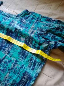 Blue &amp; Green Tunic Dress