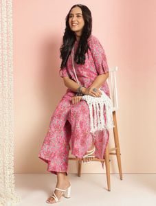 Co-ord set Top With Plazzo