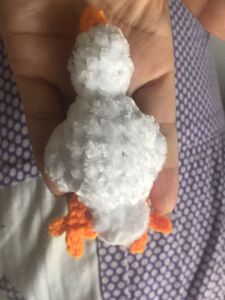 Crochet Goose Plush Toy