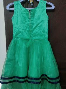 Cute Green Girls Dress