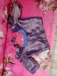 Blue Saree Blouse