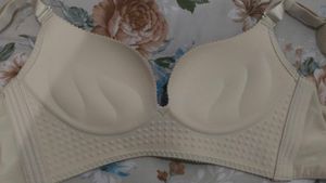 Comfortable Beige Bra