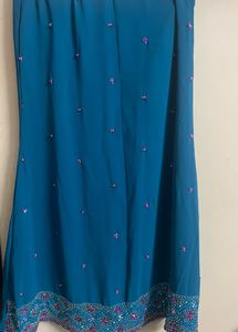 Blue Ghagra Choli