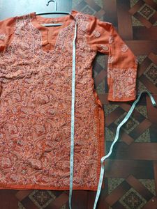Qaseedakari Work Kurti