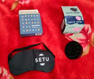New Eye mask &amp; Scalp Massager Combo