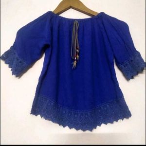 Off Shoulder Crop Top