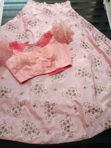 Pink Lehenga Choli Set