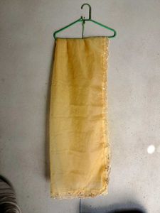 Gold Embroidered Kurti.Margine Available Hai